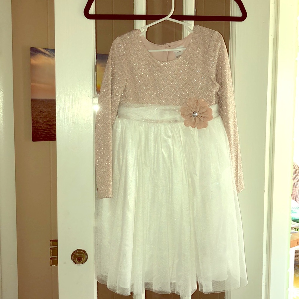 Girls long sleeve fancy dress